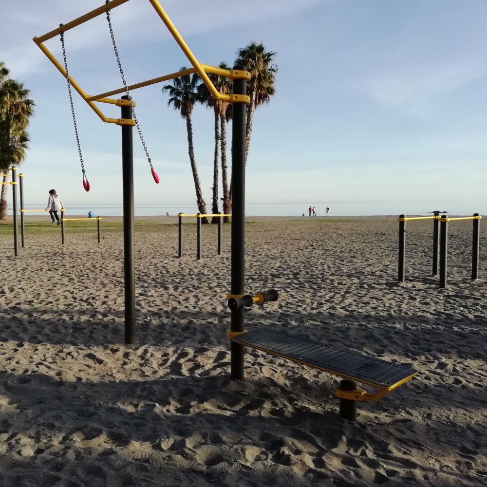 calistenia playa