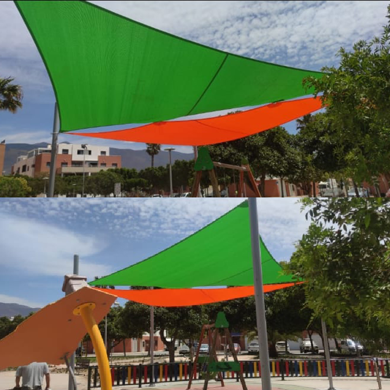Toldos para parques infantiles